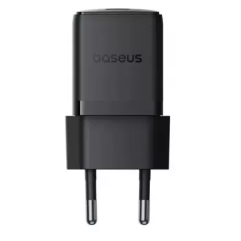 Lādētājs Baseus Palm Universal Melns AC, 30 W, USB-C PD, iekštelpām, universāla savietojamība