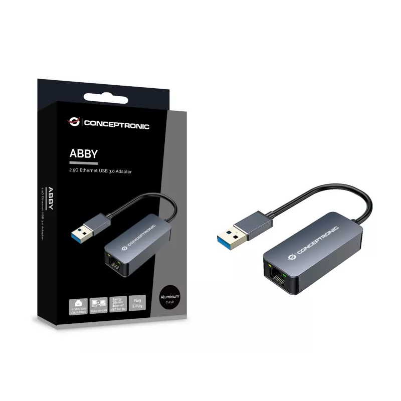 Conceptronic ABBY12G tīkla karte Ethernet 2500 Mbit/s