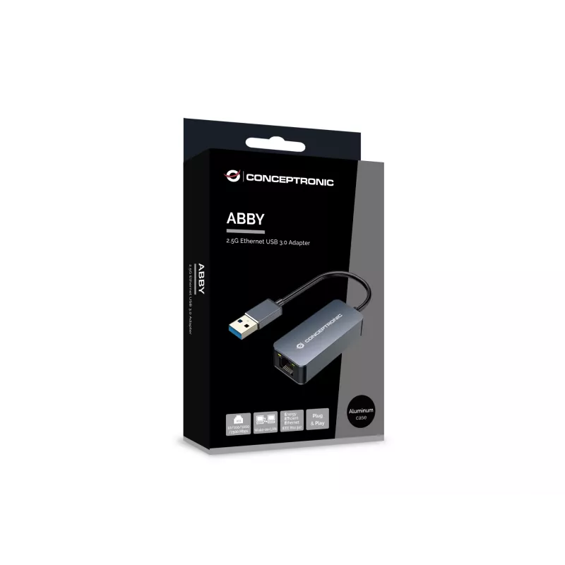 Conceptronic ABBY12G tīkla karte Ethernet 2500 Mbit/s