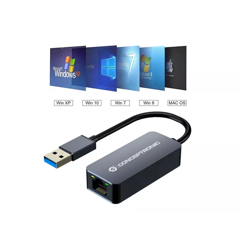 Conceptronic ABBY12G tīkla karte Ethernet 2500 Mbit/s