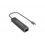 Conceptronic ABBY13B Gigabit Ethernet USB 3.2 Gen 1 Adapteris ar USB centrmezglu, GbE, USB-A x 2, USB-C x 2