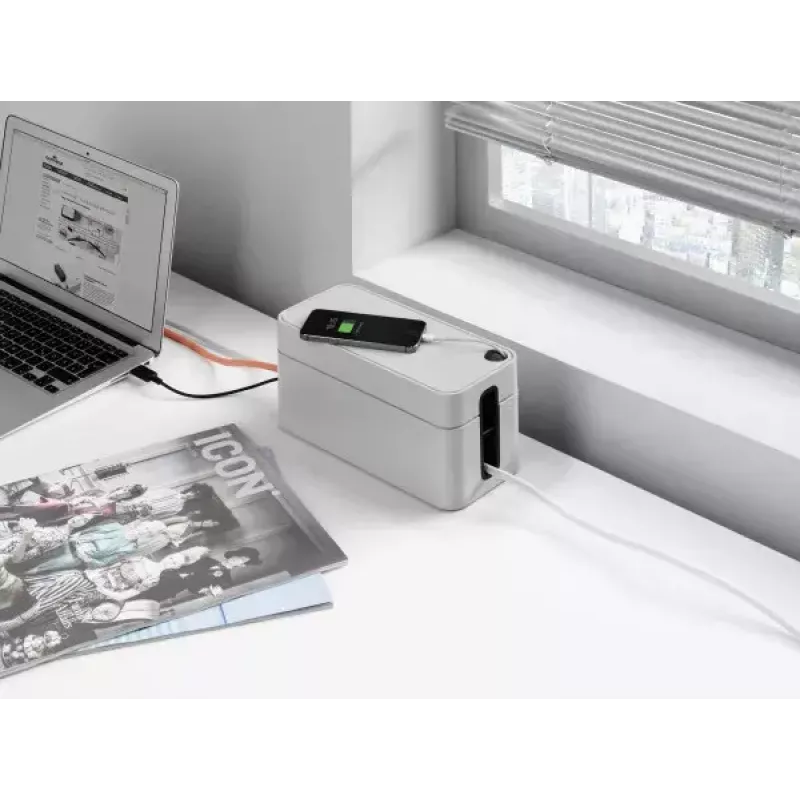 Kabeļu kārba Durable Cavoline Box S pelēka 1 gab. 503510