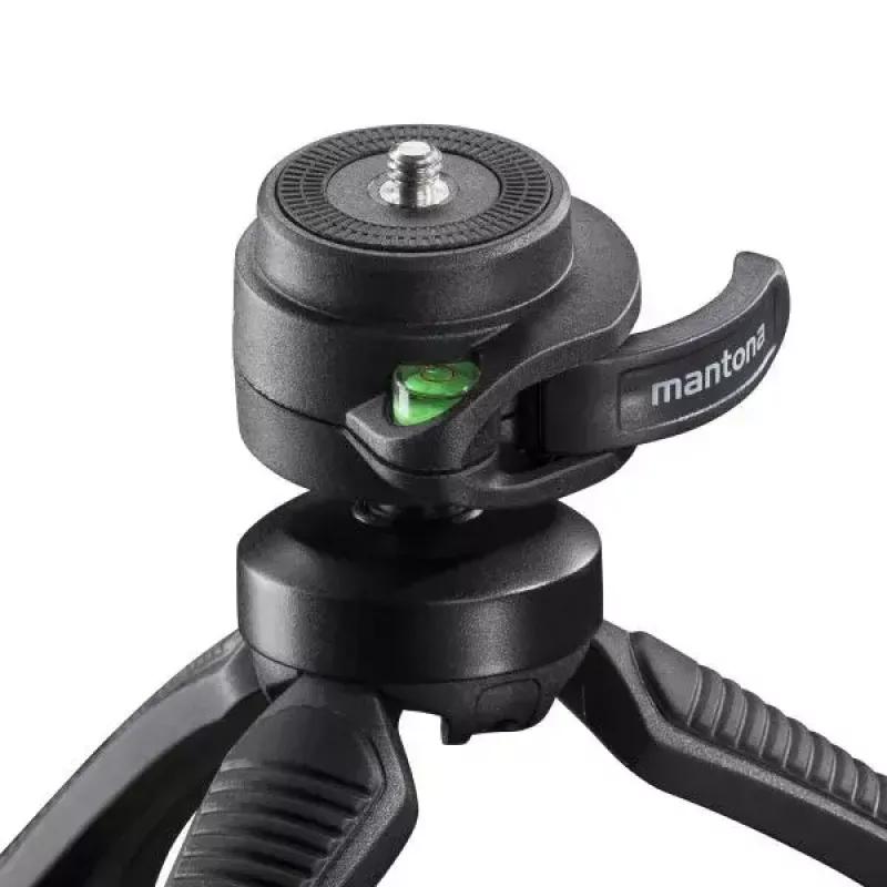 Tripod Mantona 21404 Smartphone/Digital camera 3 legs Melns