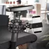 Statīvs Mantona 21400 digitālajām/filmu kamerām 3 kājas Melns Pelēks