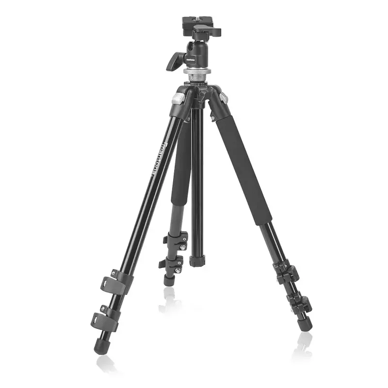 Mantona Scout statīvs digitālajām/filmu kamerām 3 kājas melns