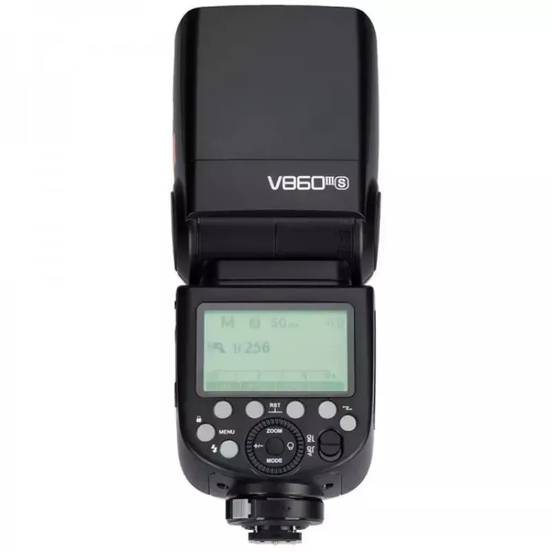 Slave zibspuldze Godox Ving V860III melna, uzlādes laiks 1,5 s, 530 g