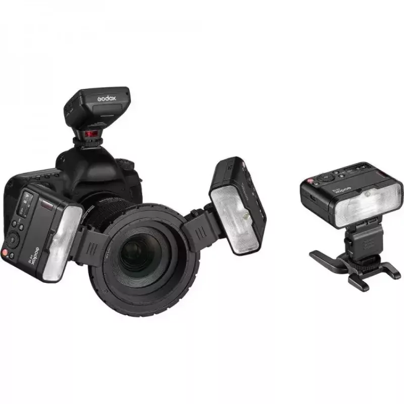 Makro zibspuldze Godox MF12 1,7 s uzlādes laiks 12 W jauda