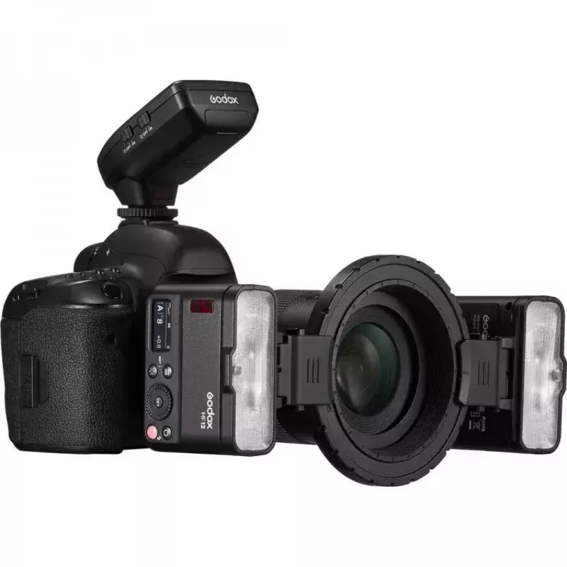 Makro zibspuldze Godox MF12 1,7 s uzlādes laiks 12 W jauda