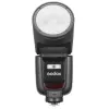 Godox V1Pro TTL Li-ion apaļās galvas zibspuldze Fuji ar 1,5 s uzlādes laiku