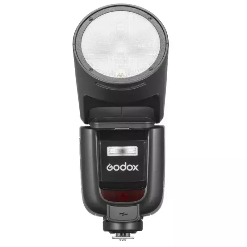 Godox V1Pro TTL Li-ion apaļās galvas zibspuldze Fuji ar 1,5 s uzlādes laiku
