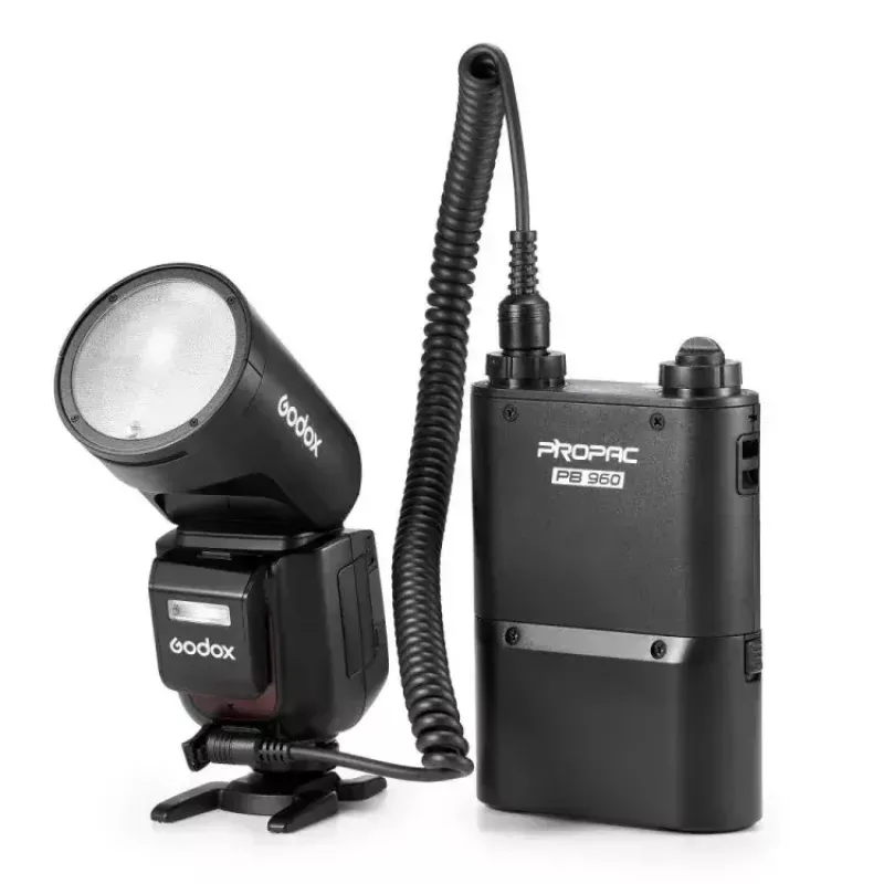 Godox V1Pro TTL Li-ion apaļās galvas zibspuldze Fuji ar 1,5 s uzlādes laiku