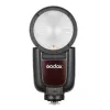 Godox V1Pro TTL Li-ion apaļās galvas zibspuldze Fuji ar 1,5 s uzlādes laiku