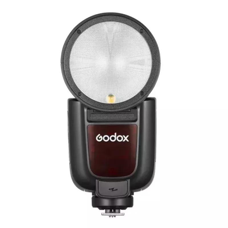 Godox V1Pro TTL Li-ion apaļās galvas zibspuldze Fuji ar 1,5 s uzlādes laiku