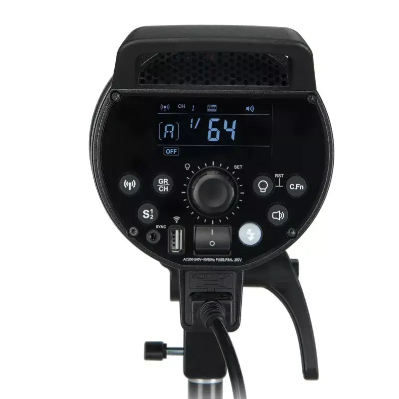 Godox DP1000III foto studijas zibspuldzes bloks 1000 Ws 1/800 s melna