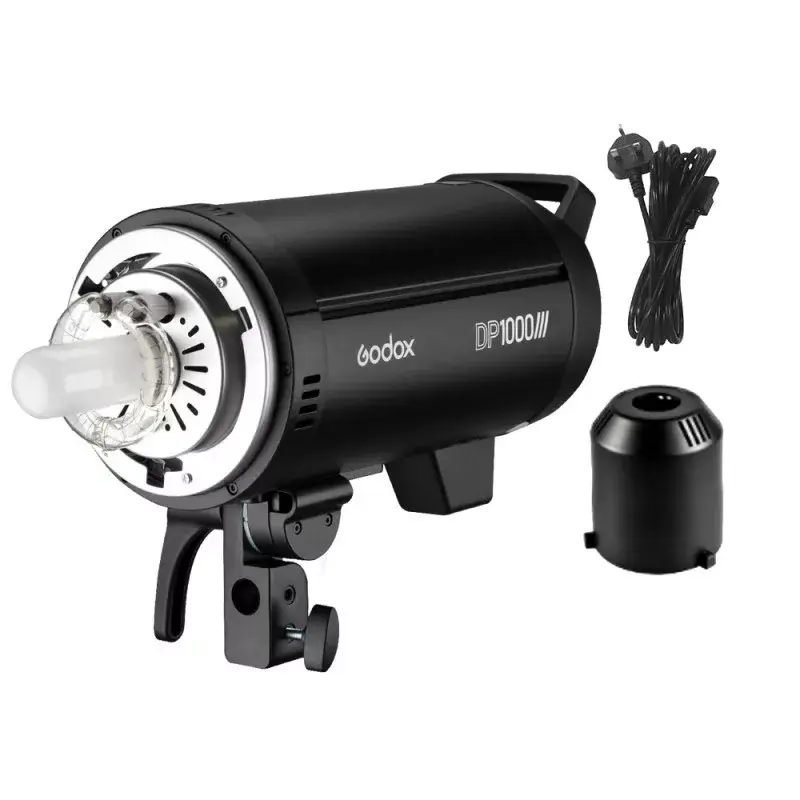 Godox DP1000III foto studijas zibspuldzes bloks 1000 Ws 1/800 s melna