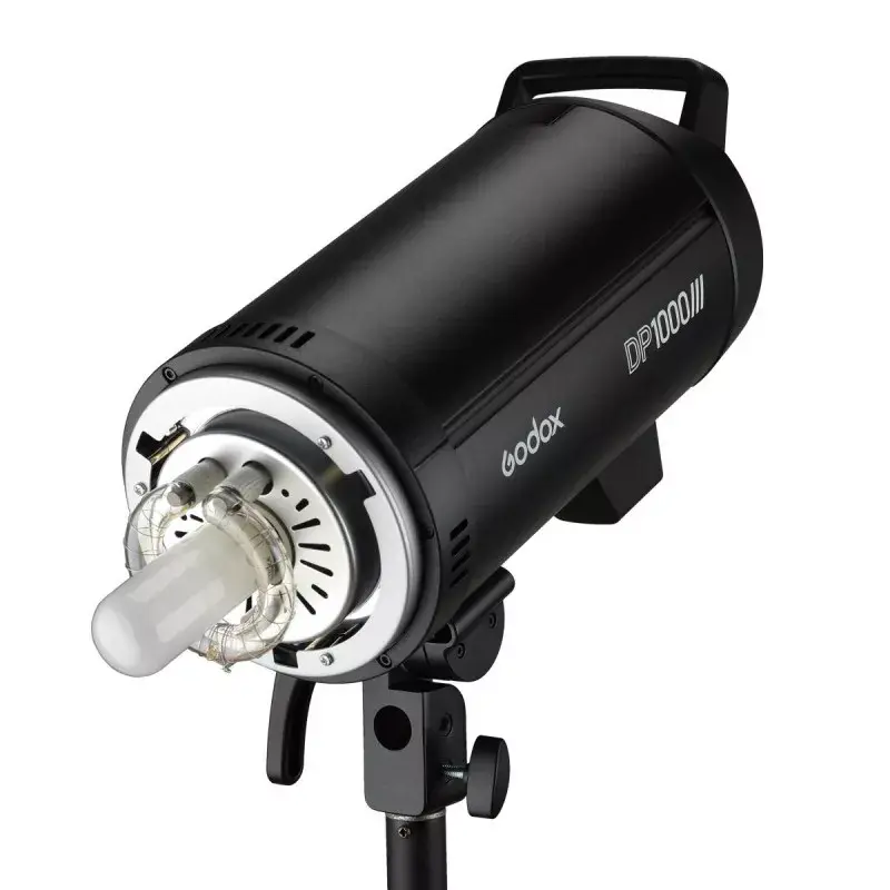 Godox DP1000III foto studijas zibspuldzes bloks 1000 Ws 1/800 s melna