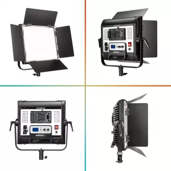Walimex Rainbow 50 W LED gaisma, melna, alumīnijs/plastmasa, 50000 h