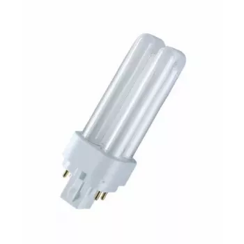 Osram Dulux D/E 13 W G24q-1 silti balta luminiscences spuldze