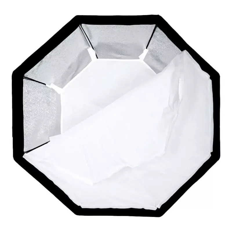 Softbox Godox SB-FW140 melns neilons ar difuzoriem un režģi
