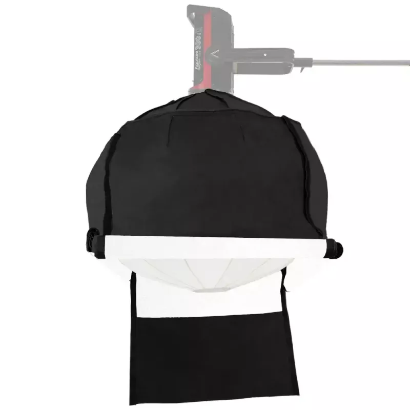 Aputure Lantern 90 melnbalts 90 cm difūzijas pārklājs atsperu rāmis