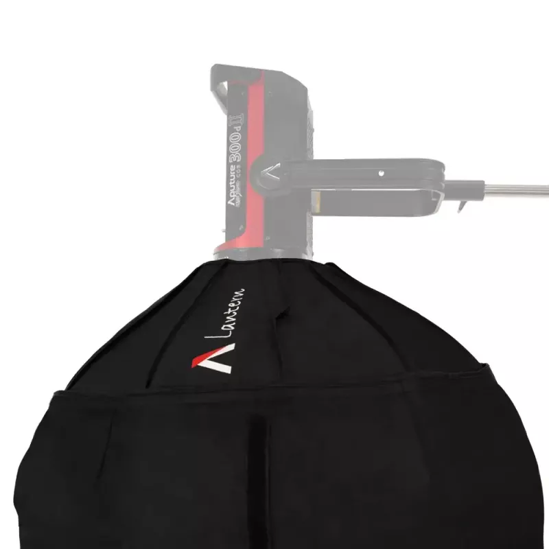 Aputure Lantern 90 melnbalts 90 cm difūzijas pārklājs atsperu rāmis
