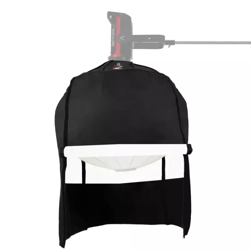 Aputure Lantern 90 melnbalts 90 cm difūzijas pārklājs atsperu rāmis