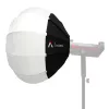 Aputure Lantern 90 melnbalts 90 cm difūzijas pārklājs atsperu rāmis