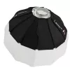 Aputure Lantern 90 melnbalts 90 cm difūzijas pārklājs atsperu rāmis