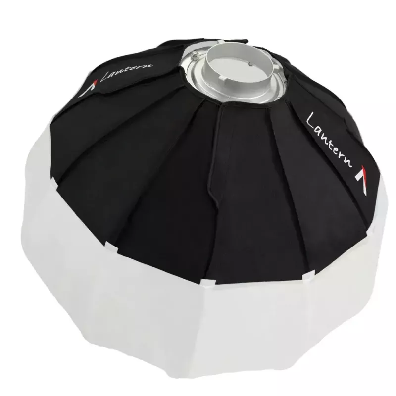 Aputure Lantern 90 melnbalts 90 cm difūzijas pārklājs atsperu rāmis