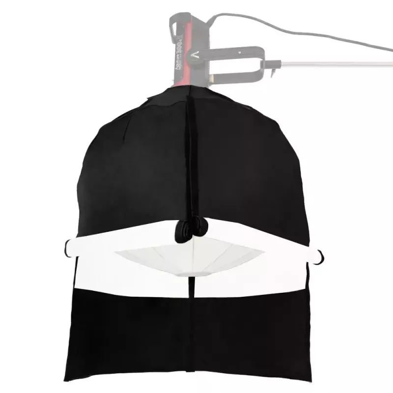 Aputure Lantern 90 melnbalts 90 cm difūzijas pārklājs atsperu rāmis