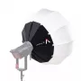 Aputure Lantern 90 melnbalts 90 cm difūzijas pārklājs atsperu rāmis