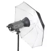 Lietussargs Walimex 17655 Melns Balts Diametrs 109 cm Svars 395 g
