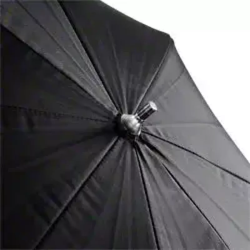 Lietussargs Walimex 17655 Melns Balts Diametrs 109 cm Svars 395 g