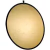 Reflektors Walimex 17690 apaļš zelta sudraba 107 cm