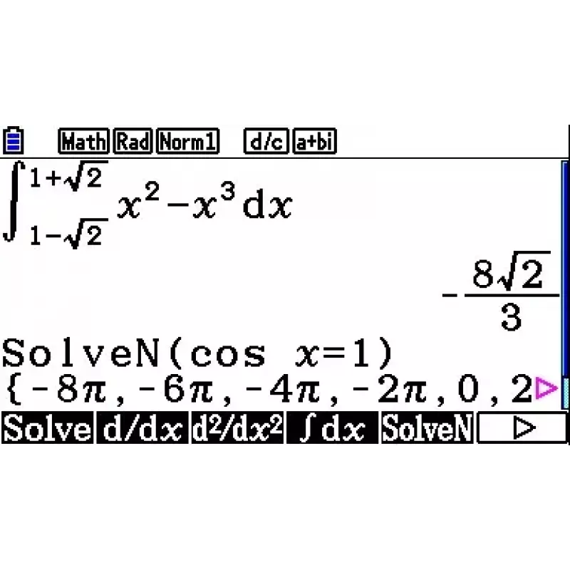 Grafiku kalkulators Casio FX-CG50 Pocket Melns