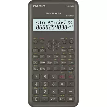 Zinātniskais kalkulators Casio FX-82MS-2 Pocket melns