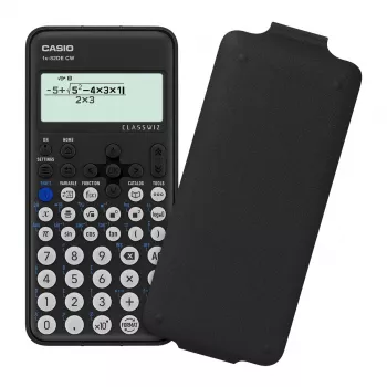Zinātniskais kalkulators Casio FX-82DE CW Kabatas 12 cipari Ar bateriju Melns