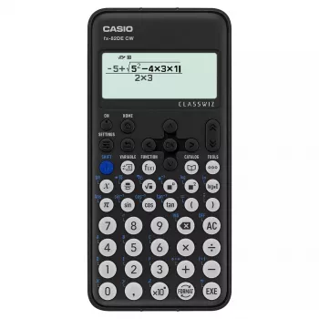 Zinātniskais kalkulators Casio FX-82DE CW Kabatas 12 cipari Ar bateriju Melns