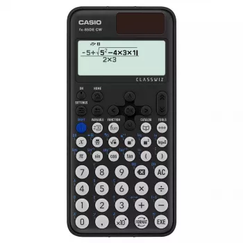 Zinātniskais kalkulators Casio FX-85DE CW kabatas 12 cipari melns