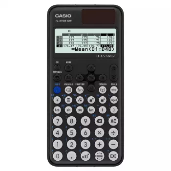 Zinātniskais kalkulators Casio ClassWiz FX-87DE CW kabatas 12 ciparu melns