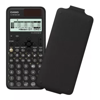 Zinātniskais kalkulators Casio fx-991DE CW Kabatas 12 cipari Melns