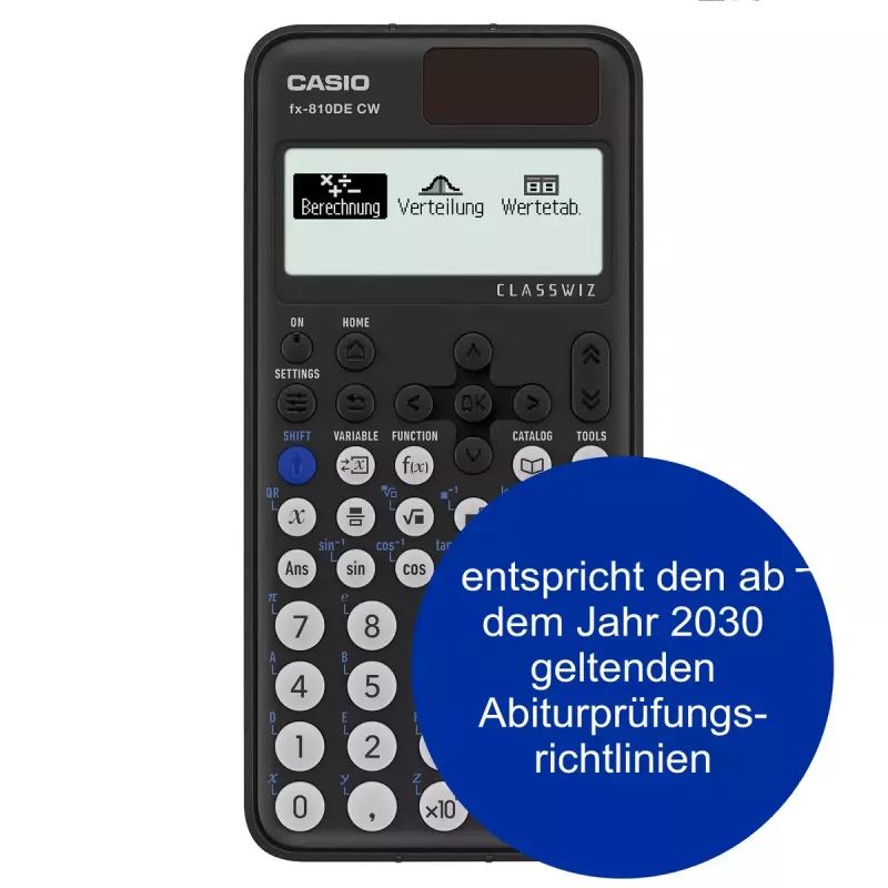 Zinātniskais kalkulators Casio FX-810DE CX Pocket 12 cipari Melns