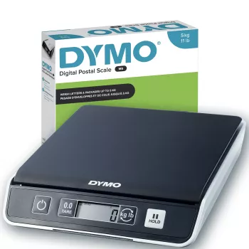 DYMO M5 digitālie iepakojuma un sūtījumu svari | līdz 5 kg ietilpībai | 20 cm x 20 cm