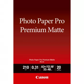 Canon PM-101 Premium Matte fotopapīrs A3 Plus - 20 loksnes