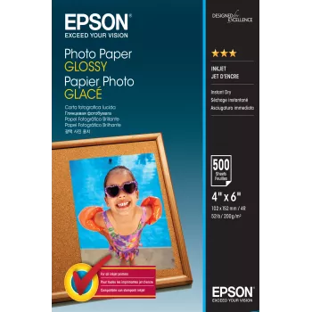 Epson Photo Paper Glossy - 10x15cm - 500 loksnes