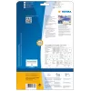 Pašlīmējošās printera etiķetes HERMA Deep-freeze 66x33.8 mm