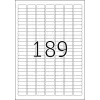 Pašlīmējošā printera etiķete HERMA Labels Premium A4 25,4 x 10 mm 4725 gab.