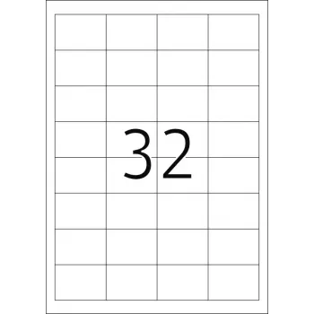 Pašlīmējošā printera uzlīme HERMA Labels Premium A4 48.3x33.8 mm