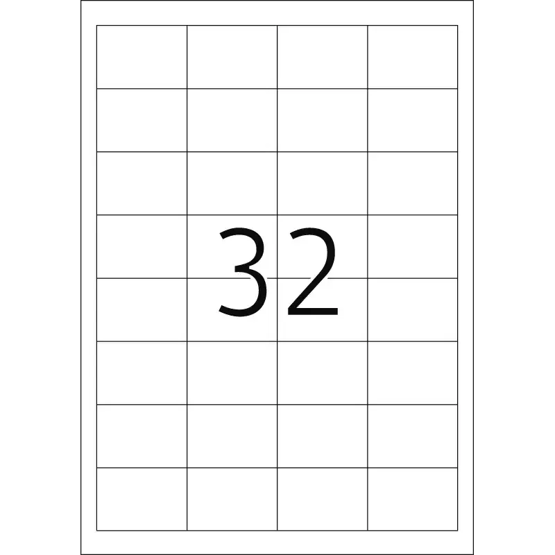 Pašlīmējošā printera uzlīme HERMA Labels Premium A4 48.3x33.8 mm