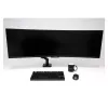 Monitora kronšteins LC-Power LC-EQ-A49B 124,5 cm melns skava 20 kg